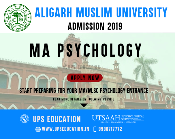 AMU MA Psychology Admission 2019