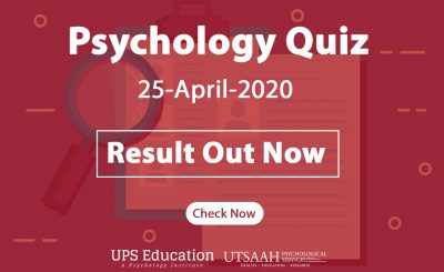Psychology Quiz Result 2020