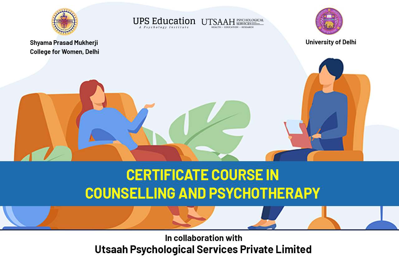 Certificate Course In Counselling And Psychotherapy
