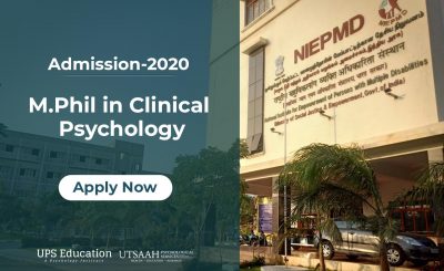 NIEPMD M.Phil Clinical Psychology Admission 2020