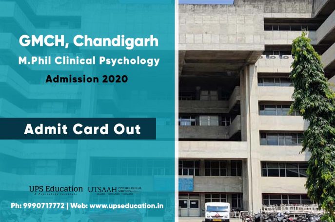 GMCH M.Phil Clinical Psychology Entrance 2020 - Admit Card Out