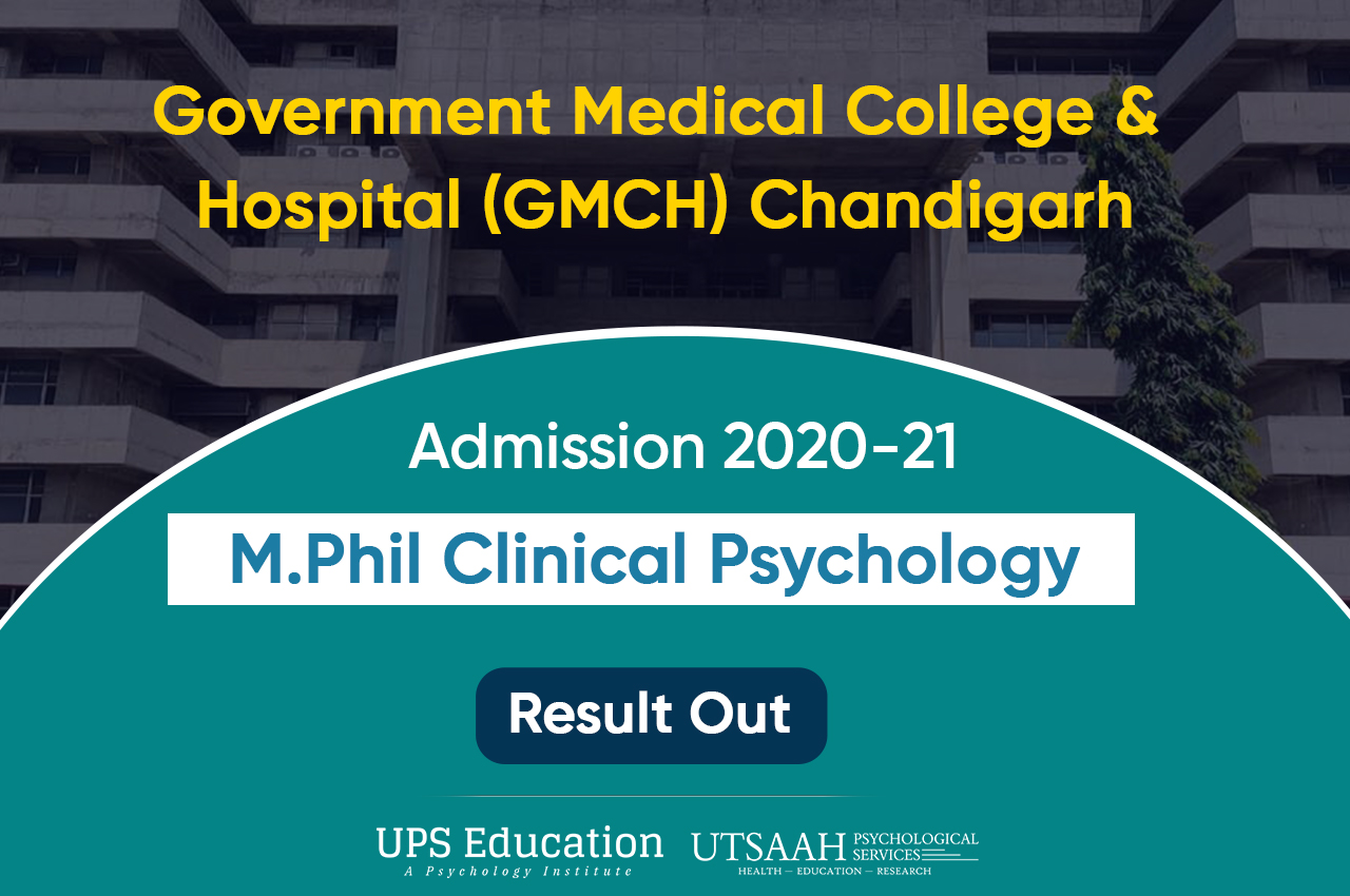 GMCH M.Phil Clinical Psychology Entrance Result 2020