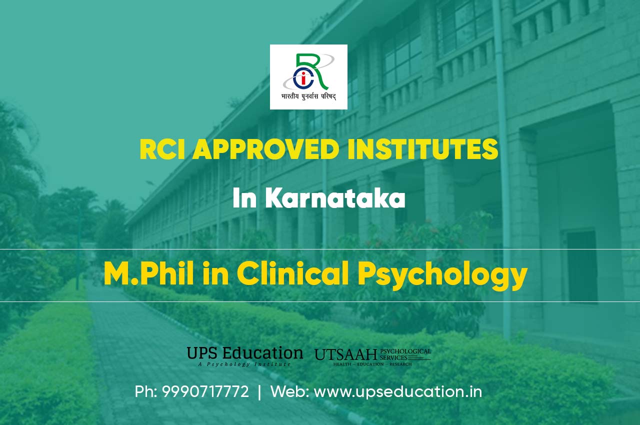 RCI approved Institute in Karnataka for M.Phil Clinical Psychology Course