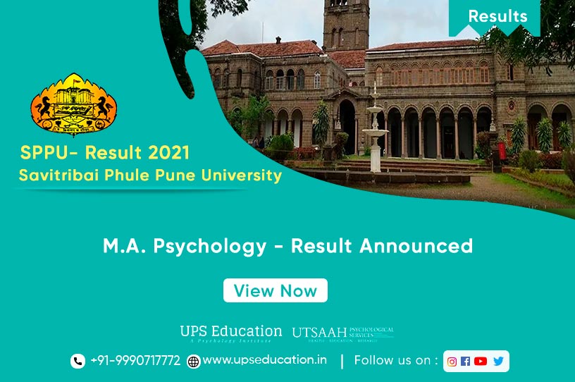 SPPU MA Psychology Examination Result-2021