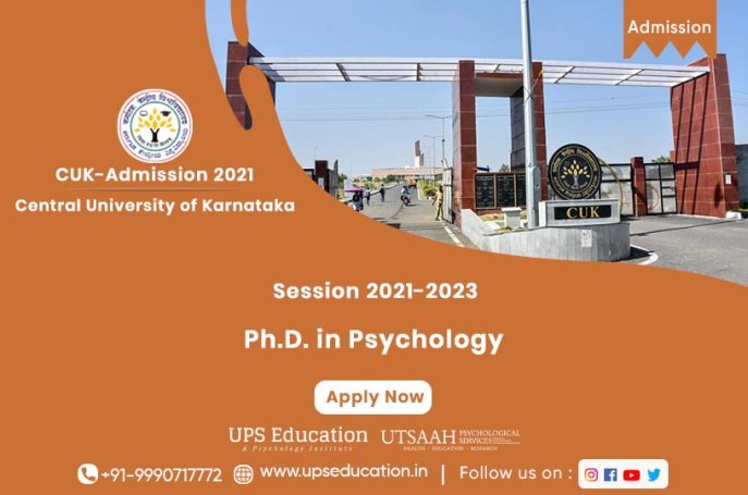 Central University of Karnataka Ph.D in Psychology Admission 2021—UPS Education