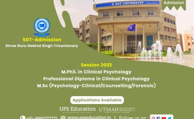 PDCP, M.Sc Psychology And M.Phil in Clinical Psychology, Admission 2022—UPS Education