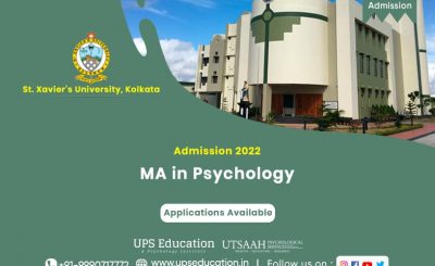 MA Psychology St. Xavier’s University, Kolkata Admission 2022—UPS Education