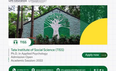 TISS Mumbai Ph.D. in Applied Psychology Admission Open Session 2022—UPS Education