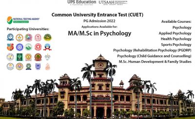 NTA CUET PG MA/M.Sc in Psychology, Admission 2022—UPS Education