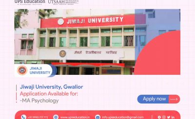 Jiwaji University, Gwalior MA in Psychology Admission Open, Session 2022—UPS Education
