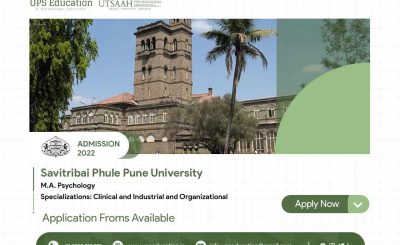 Savitribai Phule Pune University MA Psychology Admission Open, Session 2022—UPS Education