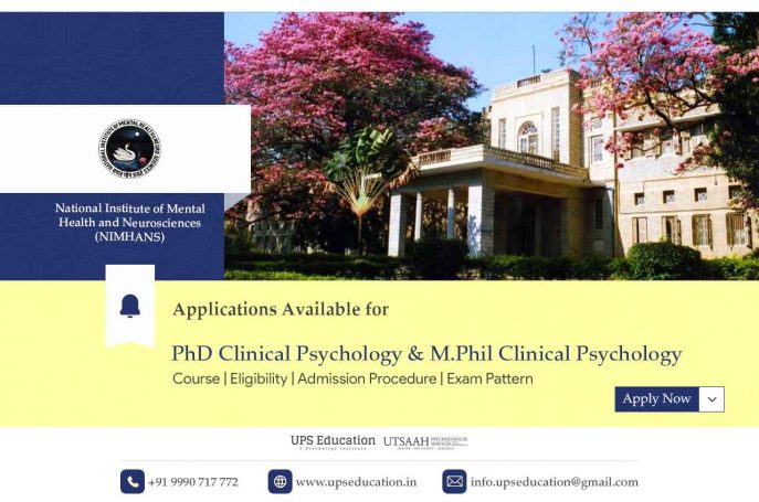 phd in clinical psychology india