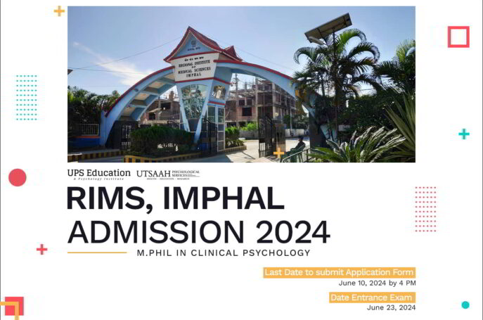 RIMS Imphal M.Phil Clinical Psychology 2024