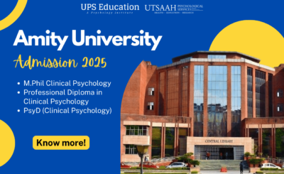 Amity University M.Phil Clinical Psychology Admission 2025