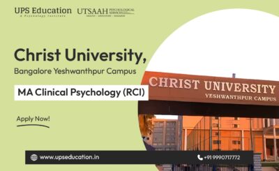 Christ University MA Clinical Psychology (RCI) Admissions 2026