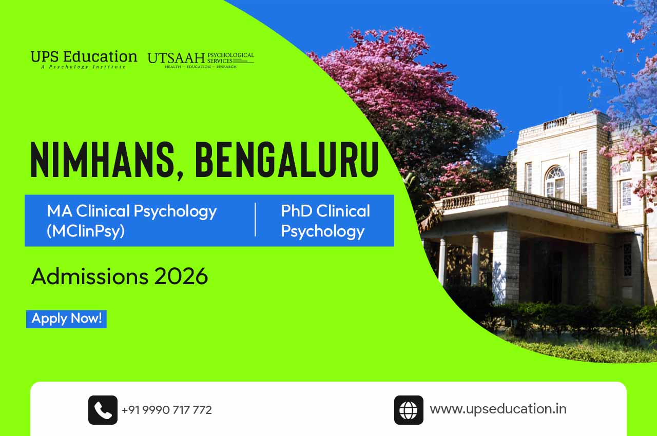 NIMHANS Clinical Psychology Admission 2026