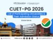 CUET-PG 2026 result declared participating universities admission status