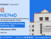 NIEPMD Chennai Master in Clinical Psychology MClinPsy RCI Admissions 2026