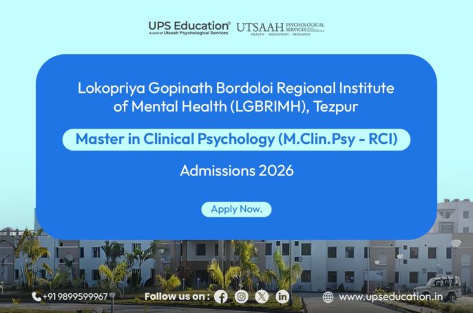 LGBRIMH Tezpur MClinPsy RCI Admission 2026