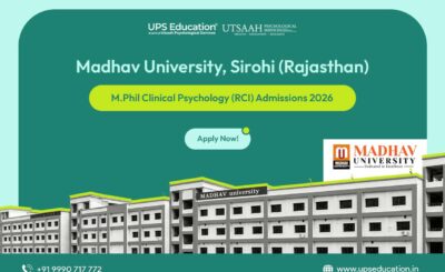 Madhav University MPhil Clinical Psychology Admissions 2026