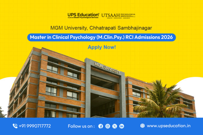 MGM University Chhatrapati Sambhajinagar Master in Clinical Psychology MClinPsy-RCI Admissions 2026-27
