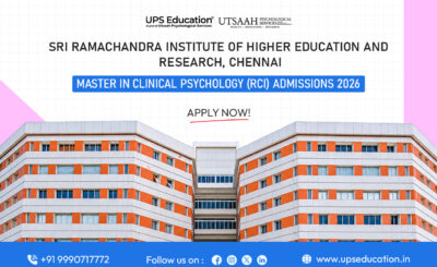 SRIHER Chennai M.Clin.Psy. RCI Admissions 2026