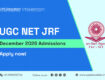 UGC NET December 2026 exam dates, eligibility criteria, and application details