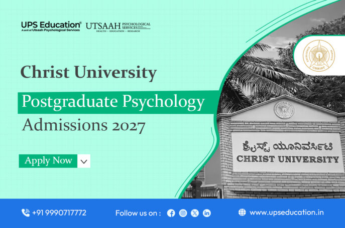 Christ University postgraduate psychology admissions 2027, including MSc Psychology courses, eligibility criteria, entrance test, and important dates.