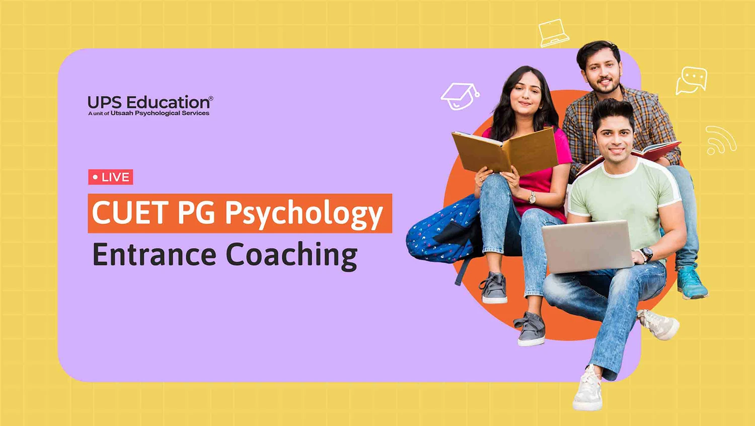 Live Classes for CUET-PG Psychology | GATE Psychology Entrance with Aptitude