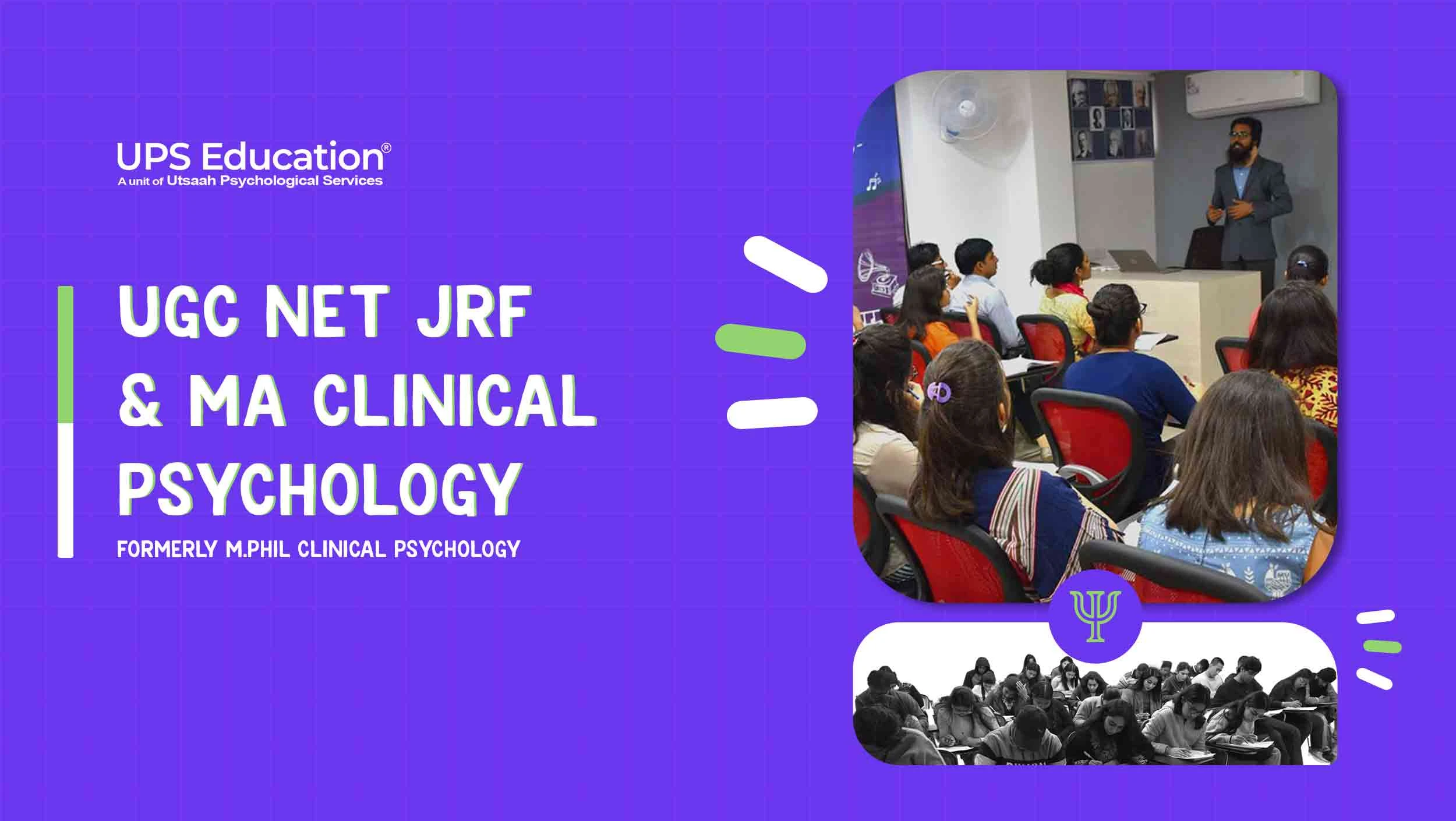 UGC-NET JRF & MA Clinical Psychology (RCI) Entrance