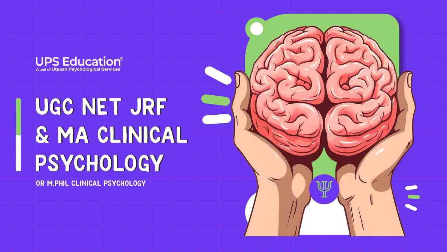 Online UGC NET JRF and MA Clinical Psychology Entrance (RCI) (2 years coaching)